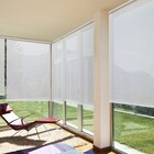 Persiana Rolô Poliéster Branco Solar 1,6x1,4m Evolux