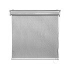 Persiana Rolô Poliéster Cinza Solar 1,6x1,6m Proteção UV Belchior