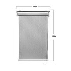 Persiana Rolô Poliéster Cinza Solar 2,2x1m Proteção UV Belchior