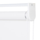 Persiana Rolô Tecido Poliéster Tela Solar Branca 1,20x1,60m Inspire