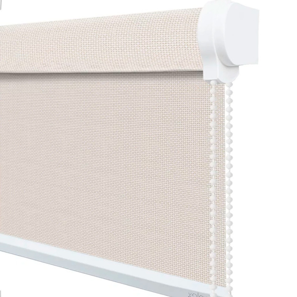 Persiana Rolo Screen 3% Bege - 1,90m X 1,30m