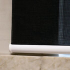 Persiana Rolo Screen 3% Preto - 1,90m X 2,40m