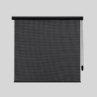 Persiana Rolo Screen 3% Preto - 2,80m X 1,60m
