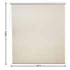 Persiana Rolô Screen Solar Champagne 1,60x1,60m