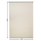 Persiana Rolô Screen Solar Champagne 2,20x1,40m