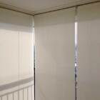 Persiana Rolô Solar 0% - 0,90 Larg X 2,40 Alt - Branco Off-wh