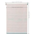 Persiana Rolô Super Decorativa - 2,20 Larg X 2,40 Alt - Trans