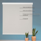 Persiana Rolo Tela Solar 3% Bando 1,60 X 1,60 Bege