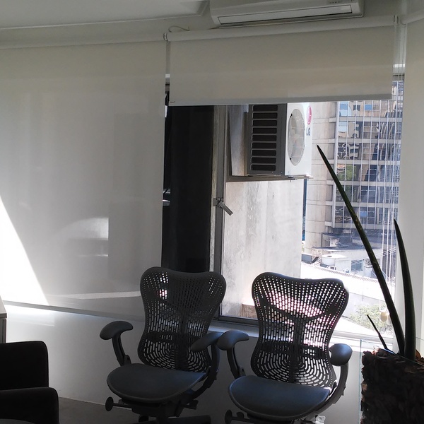 Persiana Rolo Tela Solar 3% Varanda Sacada 1,10 L X 2,50 A