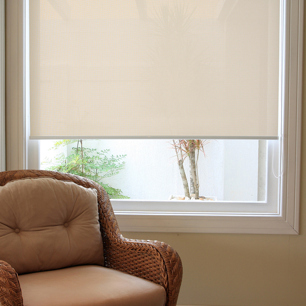 Persiana Rolô Tela Solar 5% 1,25x1,50 Bege