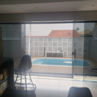 Persiana Rolô Tela Solar Pvc Cinza 1,50x2,20