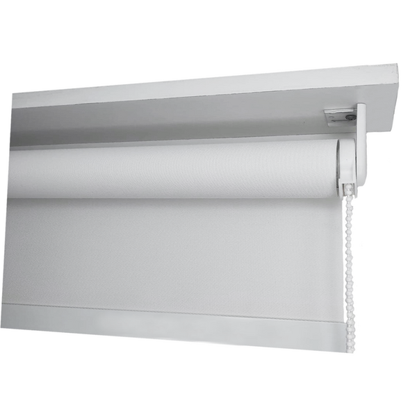 Persiana Rolô Tela Solar Pvc manual Branco 1,20x1,20