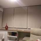 Persiana Rolô Tela Solar Pvc manual Preto 1,70x1,70