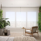 Persiana Rolô Tela Solar Sloop PVC Branca 2x2,20m Inspire