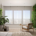 Persiana Rolô Tela Solar Sloop PVC Cinza 0,80x1,60m Inspire