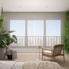 Persiana Rolô Tela Solar Sloop PVC Cinza 2x2,20m Inspire