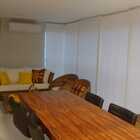 Persiana Rolô Tela Solar Sloop Pvc Marrom 1,70x1,70