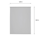 Persiana Rolô Toucher - 1,20x1,40m - Fendi