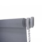 Persiana Rolo Translúcida Cinza 120 (l) X 160 (a) Cm Cortina