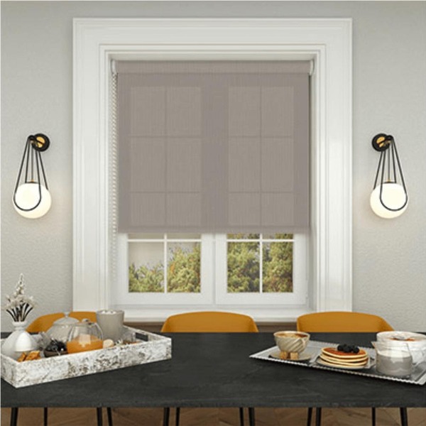 Persiana Rolo Translucida Marrom - 1,40m X 2,10m