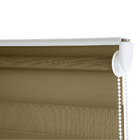 Persiana Rolô Zebra Dupla 1,20m X 2,60m Caramelo