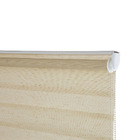 Persiana Rolô Zebra Dupla 1,60m x 1,60m Linho Sala Quarto Coz