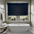 Persiana Rolo Zebra Total Preta 140 (l) X 160 (a) Cm Cortina