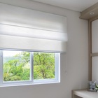 Persiana Romana (0,80Lar. x 2,25Alt.) Tecido Translucido Bran