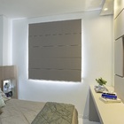 Persiana Romana (1,40Larg. x 1,50Alt.) Tecido Blackout  Bronz