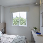 Persiana Romana (1,60Lar. x 1,80Alt.) Tecido Blackout  Creme