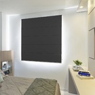 Persiana Romana (1,60Larg. x 1,50Alt.) Tecido Blackout Preto