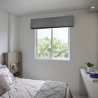 Persiana Romana (2,40larg. X 1,50alt.) Blackout Cinza Escuro