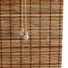 Persiana Romana Bambu Block 080larg X 220alt Natural