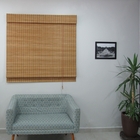 Persiana Romana Bambu Block 080larg X 220alt Natural