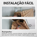 Persiana Romana Bambu Block 120larg X 220alt Natural