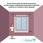 Persiana Romana Bambu Block 80larg X 220alt Branca