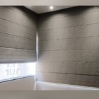 Persiana Romana Bk (linho Mesclado) - 1,50mx1,50m - Cinza