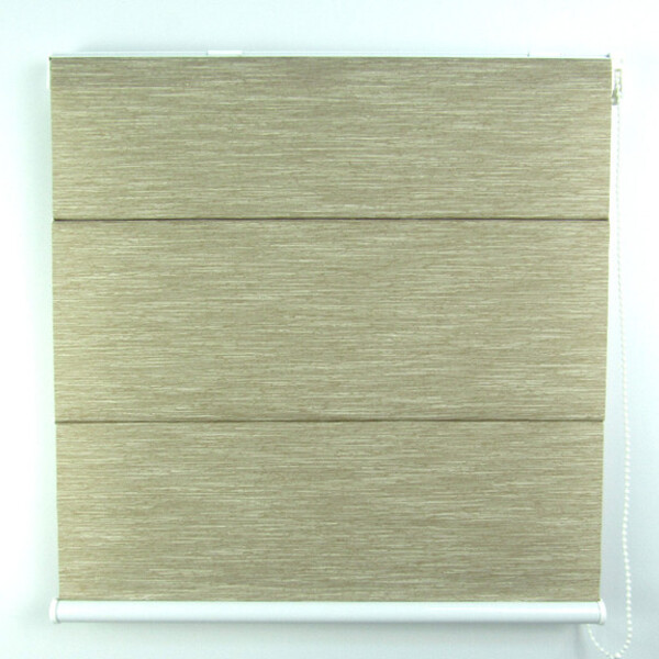 Persiana Romana Crisdan 1,00l X 1,40a Marrom Marrom:marrom