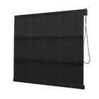 Persiana Romana Preta - 1,09m Larg X 1,83m Alt - Tecido Black