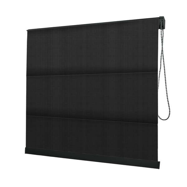 Persiana Romana Preta - 1,70m Larg X 2,00m Alt - Tecido Black