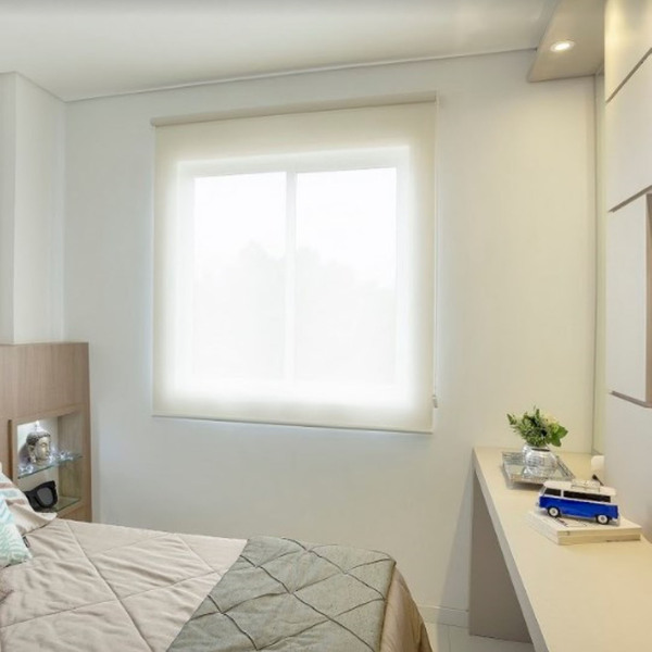 Persiana Romana Tela Solar Bege 1,60x1,60 m