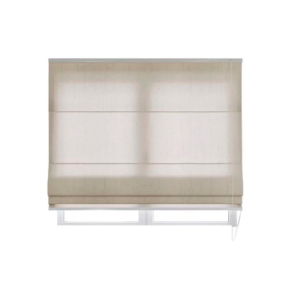 Persiana Romana Translucida Bege - 1,30m X 1,90m