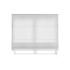 Persiana Romana Translucida Branca - 2,40m X 1,80m