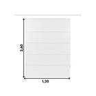 Persiana Romana Translucido 120X260 BR