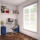 Persiana Sala Cozinha Horizontal Pvc Branca 140x130cm Cortina