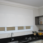 Persiana Tela Solar 130 (larg) X 140cm (alt) Off White