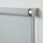 Persiana Tela Solar Rolô PVC Cinza Sloop 1,6x1,6m Inspire