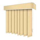 Persiana Vertical Bege Claro - 1,40m Larg X 2,50m Alt - Tecid