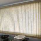 Persiana Vertical Bege Claro - 2,20m Larg X 2,30m Alt - Tecid