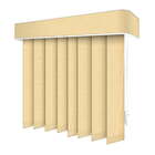 Persiana Vertical Bege Claro - 3,00m Larg X 2,20m Alt - Tecid